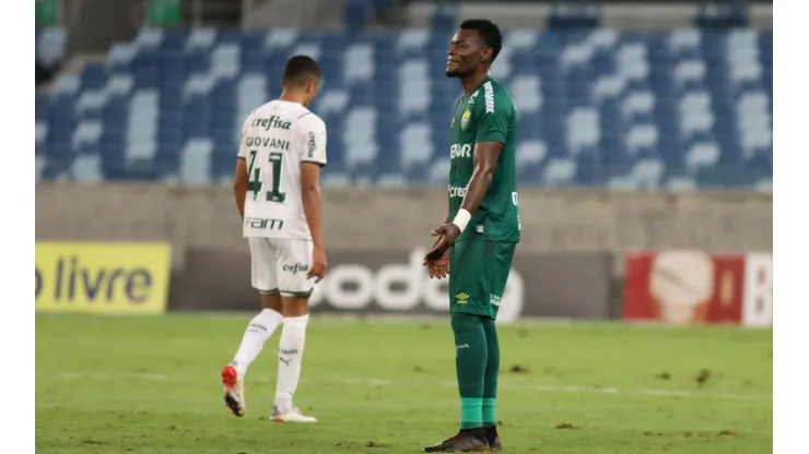 Paulão errou em dois gols em Cuiabá x Palmeiras (Foto: AssCom Dourado)