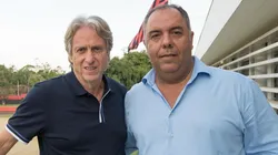 Foto: Alexandre Vidal - Flamengo - Jesus ao lado de Braz