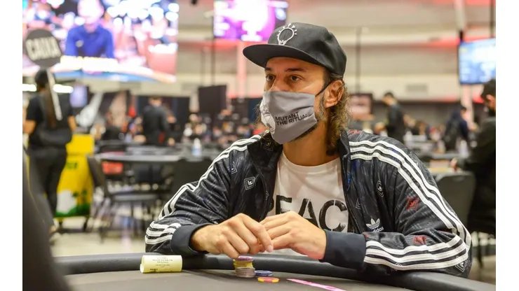 Gabriel o Pensador no Brasileirão de poker (Foto/BSOP)