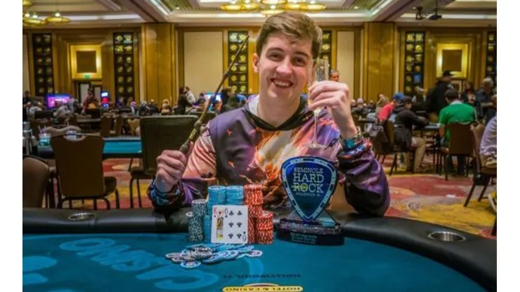 Ali Imsirovic é um fenômeno no High Roller (Foto: Seminole Hard Rock)