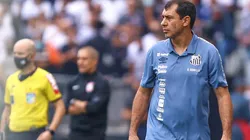 Fábio Carille durante partida contra o Corinthians (Marcello Zambrana/AGIF)