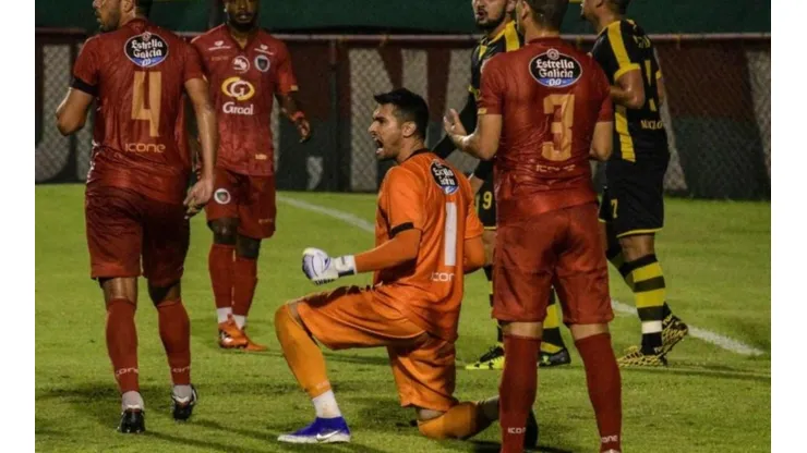 Dheimison disputou 33 partidas com a Portuguesa (Foto: Ronaldo Barreto/Portuguesa)
