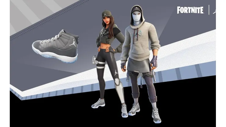 Fortnite e Air Jordan fazem parceria e lançam Conjunto Air Jordan XI Cool Grey