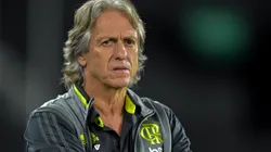 Foto: Thiago Ribeiro/AGIF - Jorge Jesus teve seu nome cantado pela torcida do Fla na partida contra o Ceará