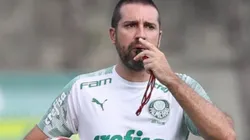 Foto: Cesar Greco/SEP - João Martins elogiou o atacante do Verdão.