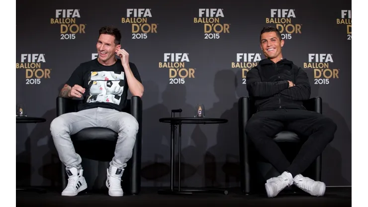 Foto: Philipp Schmidli/Getty Images | CR7 critica 7ª Bola de Ouro entregue a Messi