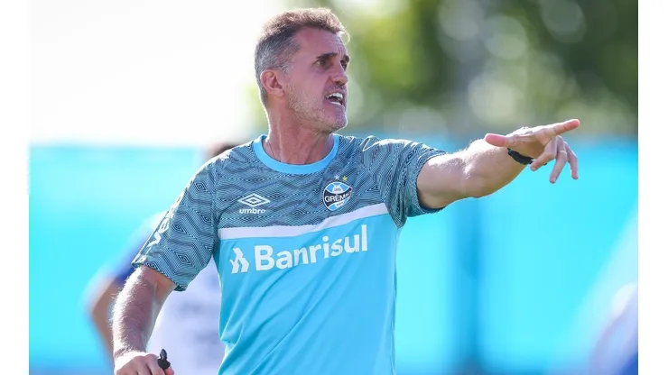 Foto: Lucas Uebel/Grêmio/Divulgação - Mancini: tem contrato com o Grêmio até dezembro de 2022