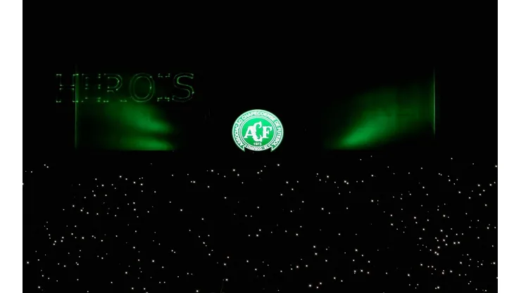 Buda Mendes/Getty Images - Homenagem à Chapecoense.