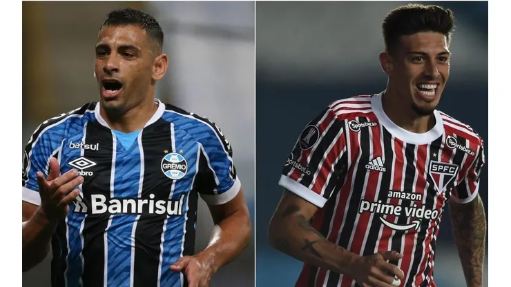 Grêmio e São Paulo se enfrentam nesta quinta-feira (Foto: Getty Images)
