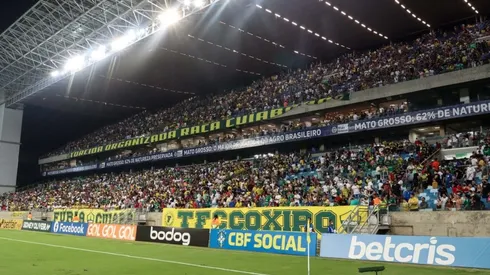 Arena Pantanal deve ter mais de 20 mil pessoas em Cuiabá x Palmeiras (Foto: AssCom Dourado)