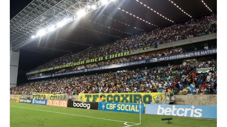 Arena Pantanal deve ter mais de 20 mil pessoas em Cuiabá x Palmeiras (Foto: AssCom Dourado)
