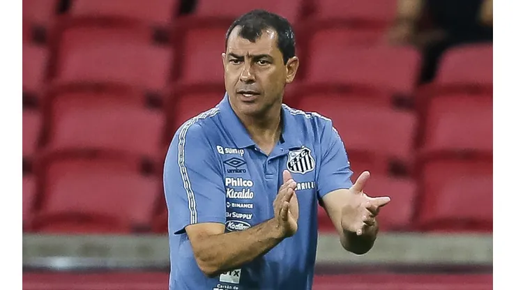 Foto: (Pedro H. Tesch/AGIF) - Fábio Carille rasgou elogios a jovem promessa do Santos
