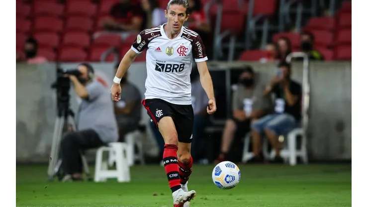 Foto: Pedro H. Tesch/AGIF | Filipe Luís se rende ao título do Palmeiras