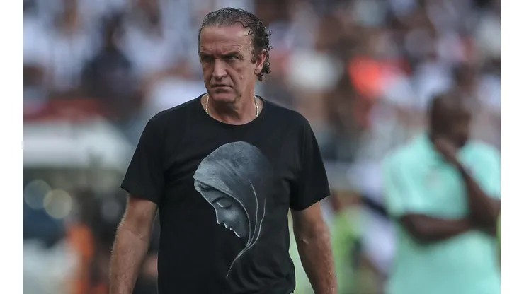 Foto: Pedro Souza / Atlético / Divulgação - Cuca: entendeu irritação do Flu com pênalti marcado no Mineirão
