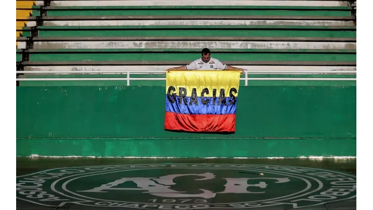 Buda Mendes/Getty Images - Colombianos sempre serão lembrados em Chapecó.