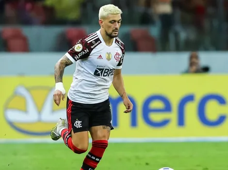 Arrascaeta lamenta derrota na Libertadores e faz promessa à torcida rubro-negra para 2022