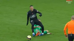 Neymar disse estar bem e afirmou que acidente faz parte da profissão