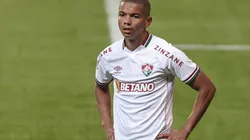 Foto: (Marcello Zambrana/AGIF) - David Braz não aprovou a arbitragem do jogo do Fluminense