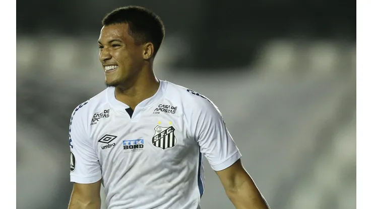 Marcos Leonardo, atacante do Santos (Foto: Getty Images)