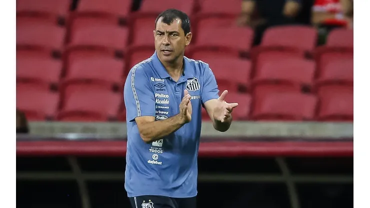 Fábio Carille durante partida contra o Internacional no Beira-Rio (Pedro H. Tesch/AGIF)