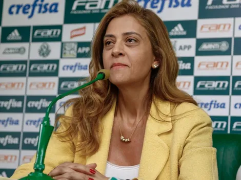 Em Montevidéu, Leila promete reforços para o Palmeiras: "Aquisição de jogadores, sem dúvida nenhuma"