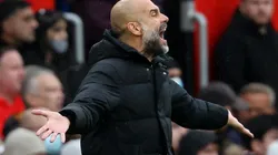 Pep Guardiola, treinador do Manchester City