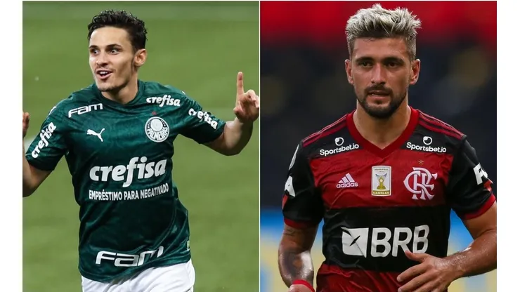 Palmeiras e Flamengo decidem a Copa Libertadores neste sábado (Foto: Getty Images)