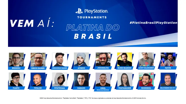 PlayStation realiza torneio Platina do Brasil com PS5 de premiação