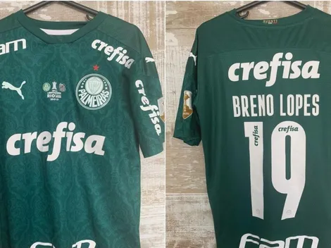 Mãe de Breno Lopes usará a camisa que o atacante usou no título de 2020 do Palmeiras no próximo sábado (27)