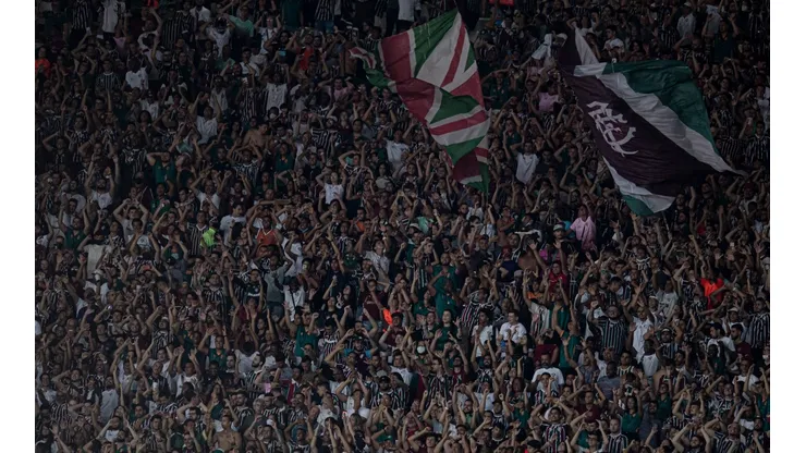 Foto: Jorge Rodrigues/AGIF - Torcida do Flu fez uma grande festa na partida contra o Internacional