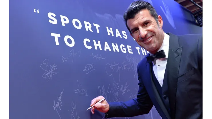 Christian Alminana/Getty Images for Laureus - Figo, ex-jogador português.