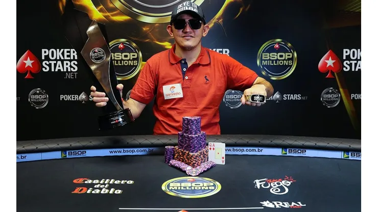 Antonio Madson "Oreia" foi o campeão do Main Event de 2019