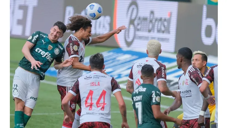 Palmeiras x Flamengo será decisão da Libertadores 2021 (Foto: Marcello Zambrana/AGIF)