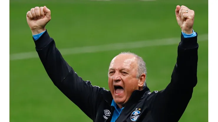 Foto: Maxi Franzoi/AGIF/ Ídolo! Com seis títulos, relembre as passagens de Felipão pelo Grêmio