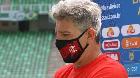 Foto: Fernando Moreno/AGIF – Renato Gaúcho: revelou problema de titular do Mengão