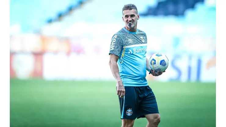 Vagner Mancini põe força máxima para enfrentar o Flamengo (FOTO: LUCAS UEBEL/GREMIO FBPA)