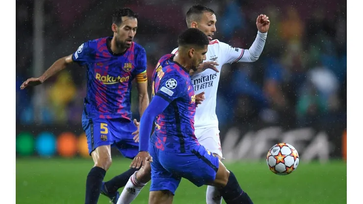 Barcelona e Benfica empataram por 0 a 0 no Camp Nou (Foto: Getty Images)