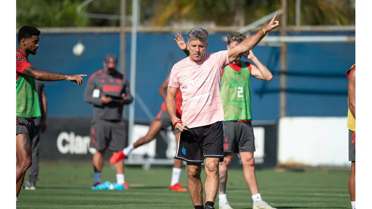 Flamengo vai enfrentar o Grêmio com sua equipe reserva (Foto: Alexandre Vidal / Flamengo)