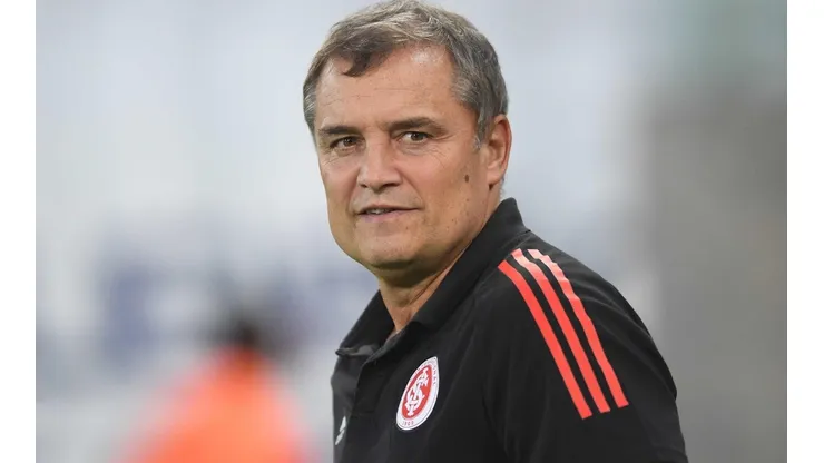 Foto: Ricardo Duarte/Internacional/Divulgação - Aguirre: alvo da Seleção Uruguaia para 2022