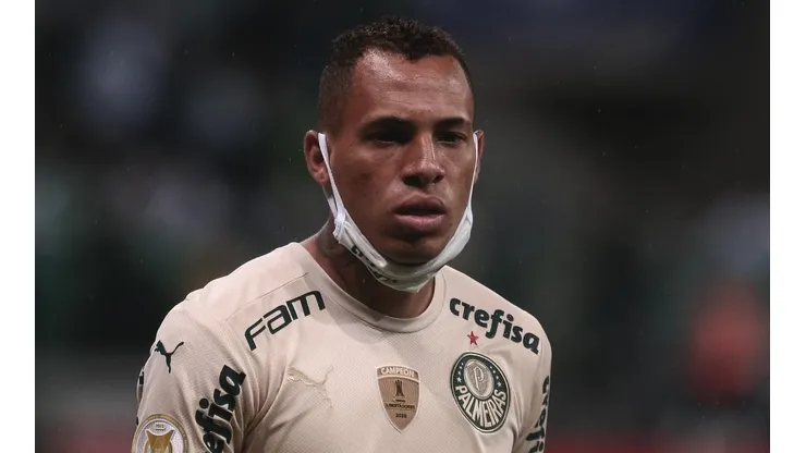 Foto: Ettore Chiereguini/AGIF - Breno Lopes fez o gol do título palmeirense.