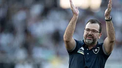 Enderson Moreira enalteceu todos que compraram seu trabalho no comando do Botafogo (Foto: Jorge Rodrigues/AGIF)