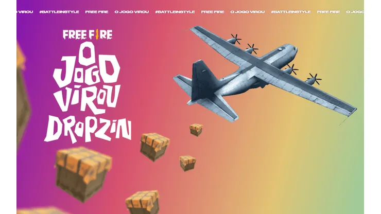 Free Fire: campanha O Jogo Virou terá dropzins em realidade aumentada