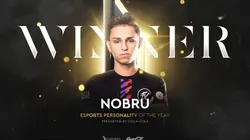Nobru ganha premiação de Celebridade do Ano do Esports Awards 2021