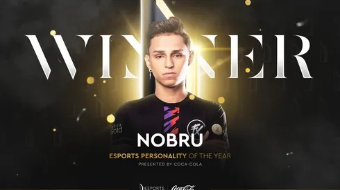 Nobru ganha premiação de Celebridade do Ano do Esports Awards 2021