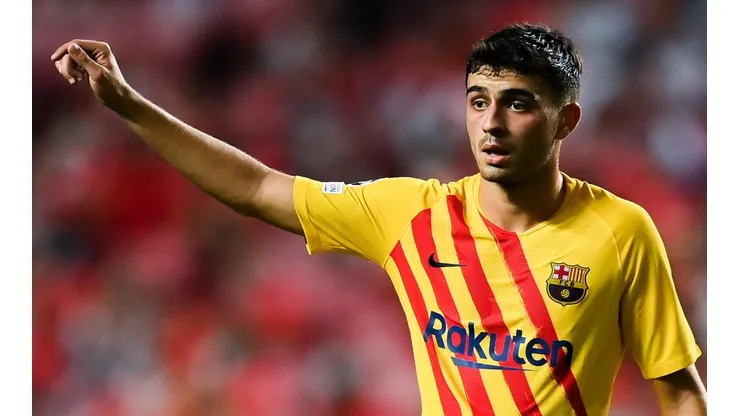 Foto: David Ramos/Getty Images | Pedri atuou em quatro jogos nesta temporada