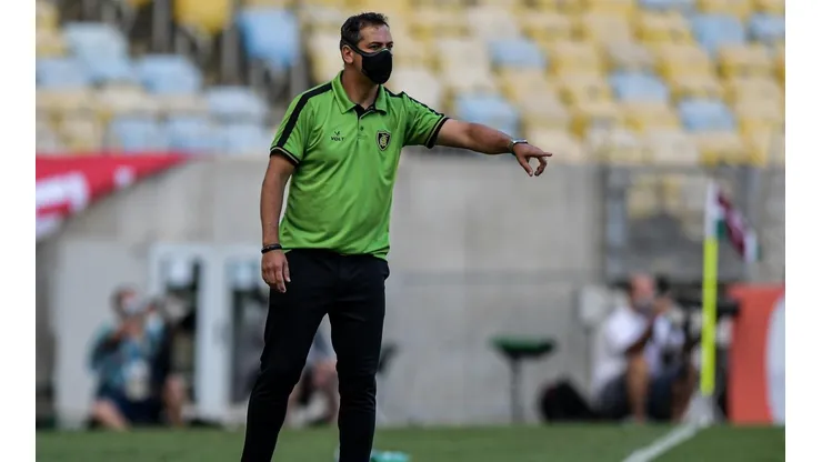 Marquinhos Santos, técnico do América-MG (Foto: Thiago Ribeiro/AGIF)