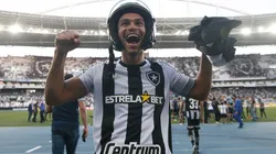 Foto: Vitor Silva/Botafogo - Marco Antônio foi um dos donos da festa do Glorioso após o título da Série B
