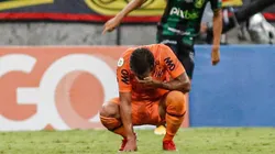 Foto: Paulo Paiva/AGIF - Everton Felipe jogador do Sport lamenta gol sofrido durante partida