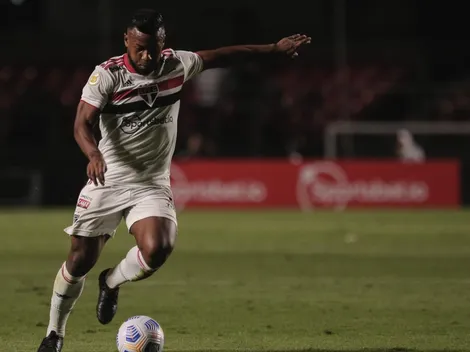 Em processo de recuperação, Luan volta a fazer atividades no gramado durante treino do São Paulo