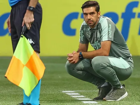 Abel toma terceiro amarelo e não poderá comandar o Palmeiras contra o Atlético-MG